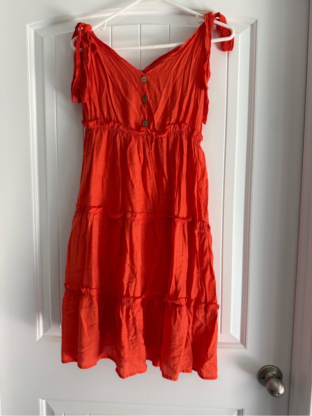 Women’s Tiered Button-Front Sundress